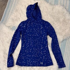 Women’s Under Armour Royal Blue Patterned Hoodie